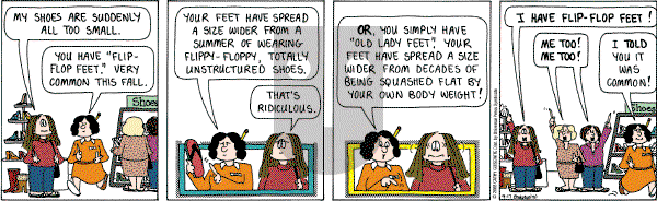 Cathy Classics - Wednesday September 17, 2008 Comic Strip