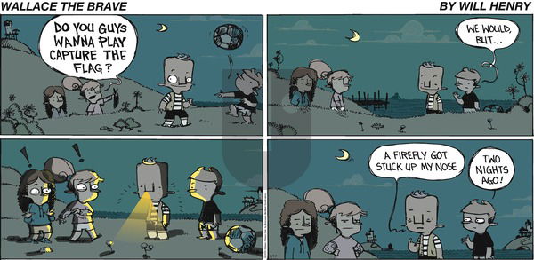 Wallace the Brave on Sunday June 17, 2018 Comic Strip