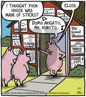 The Argyle Sweater - Saturday June 3, 2023 Comic Strip