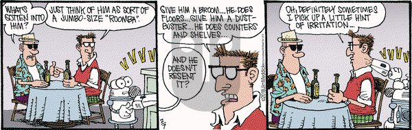 Monty on Wednesday February 7, 2018 Comic Strip