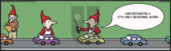 F Minus on Saturday December 24, 2011 Comic Strip