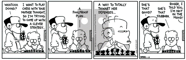 FoxTrot on Tuesday January 13, 1998 Comic Strip