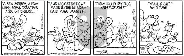 Arlo and Janis on Saturday October 24, 1998 Comic Strip