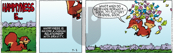 Over the Hedge on Thursday July 2, 2015 Comic Strip