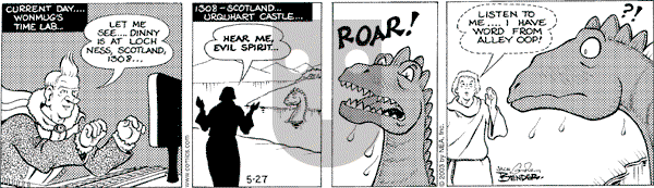 Alley Oop on Tuesday May 27, 2003 Comic Strip