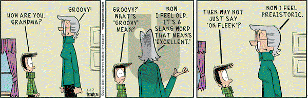 Grand Avenue on Monday March 17, 2025 Comic Strip