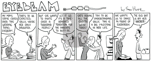 Eyebeam Classic on Thursday April 24, 2025 Comic Strip