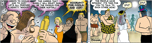 Alley Oop on Saturday January 9, 2010 Comic Strip