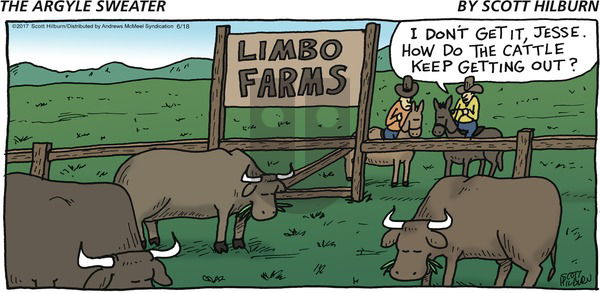 The Argyle Sweater on Sunday June 18, 2017 Comic Strip