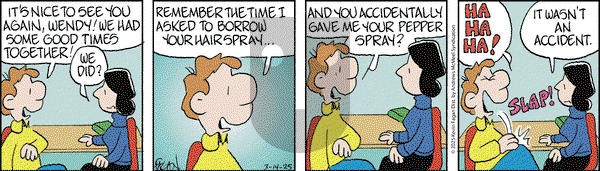 Drabble on Friday March 14, 2025 Comic Strip
