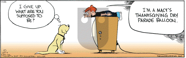 Red and Rover on Wednesday November 25, 2015 Comic Strip