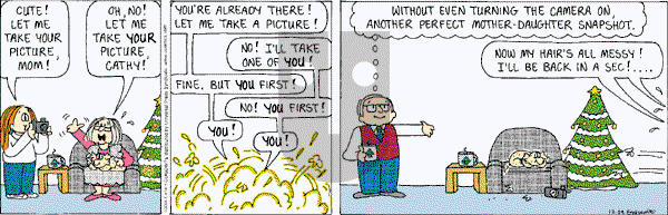 Cathy Classics - Saturday December 29, 2012 Comic Strip