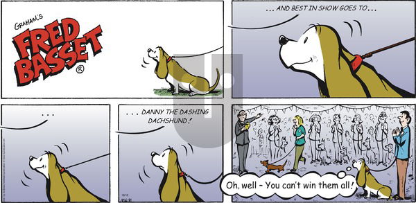 Fred Basset on Sunday October 10, 2021 Comic Strip