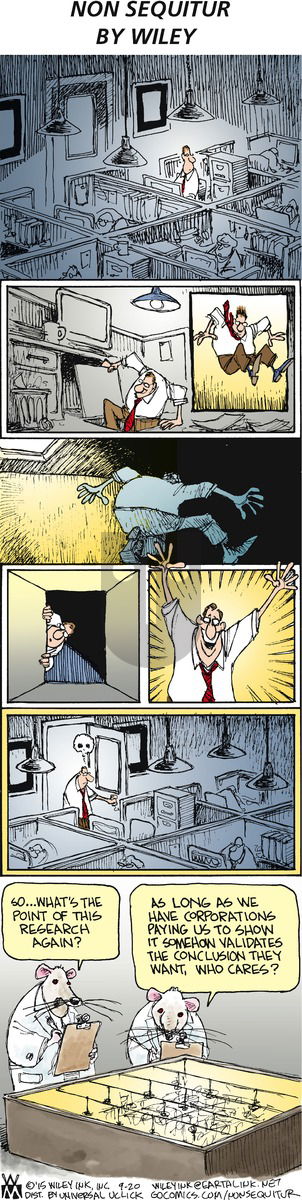 Non Sequitur on Sunday September 20, 2015 Comic Strip