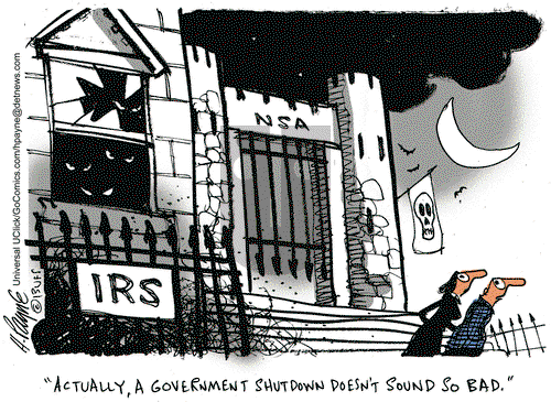 Henry Payne on Friday October 4, 2013 Comic Strip