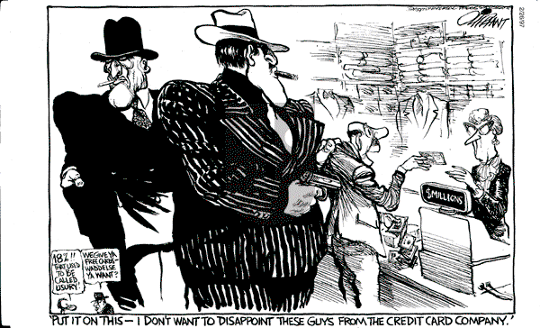 Pat Oliphant - Wednesday February 26, 1997 Comic Strip