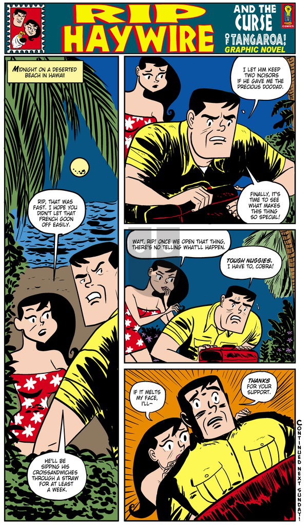 Rip Haywire - Sunday December 1, 2013 Comic Strip