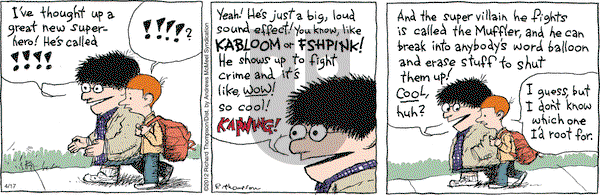 Cul de Sac on Monday April 17, 2017 Comic Strip