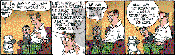Monty on Thursday May 28, 2020 Comic Strip