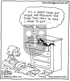 Kit 'N' Carlyle on Saturday November 18, 2006 Comic Strip