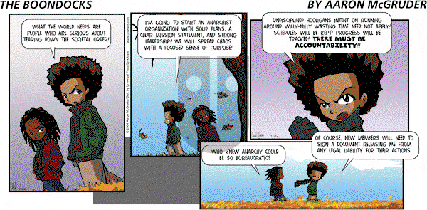The Boondocks on Sunday June 17, 2012 Comic Strip