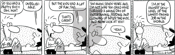 Baby Blues on Wednesday June 20, 2001 Comic Strip