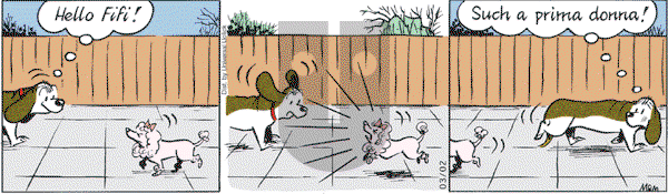 Fred Basset on Wednesday March 2, 2011 Comic Strip