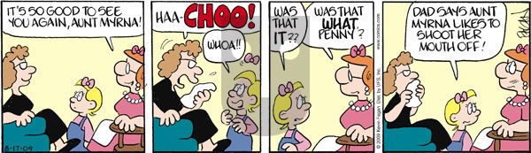Drabble on Monday August 17, 2009 Comic Strip