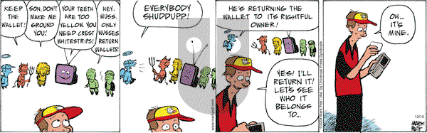 Lucky Cow - Friday December 10, 2004 Comic Strip