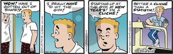 Nancy on Tuesday December 30, 2014 Comic Strip