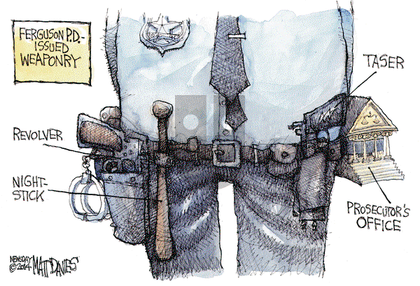 Matt Davies on Wednesday November 26, 2014 Comic Strip