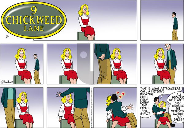 9 Chickweed Lane - Sunday August 17, 2014 Comic Strip