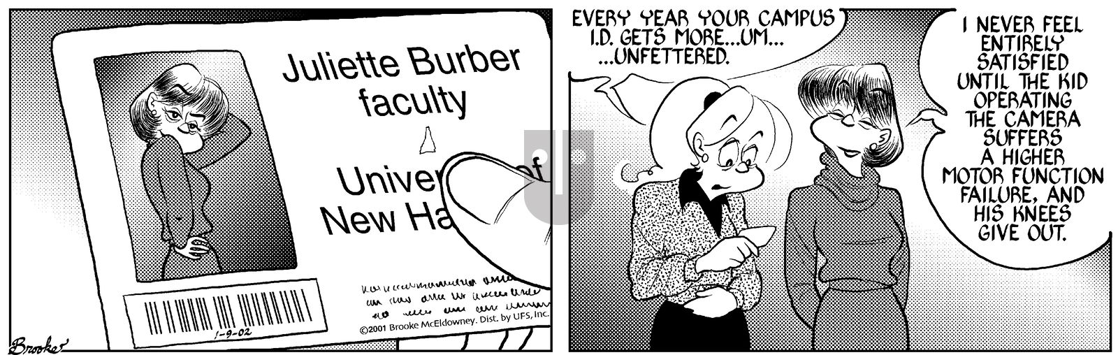 9 Chickweed Lane - Wednesday January 9, 2002 Comic Strip