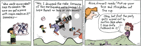 Cul de Sac on Thursday May 18, 2017 Comic Strip