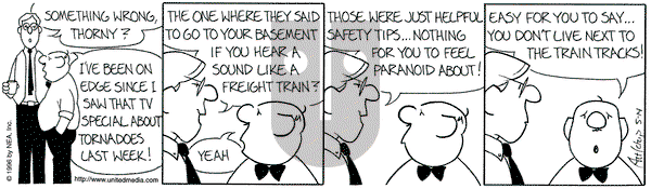 The Born Loser on Tuesday May 14, 1996 Comic Strip