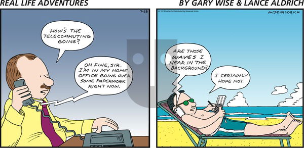 Real Life Adventures on Sunday July 28, 2013 Comic Strip