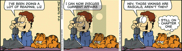 Garfield on Friday September 21, 2012 Comic Strip