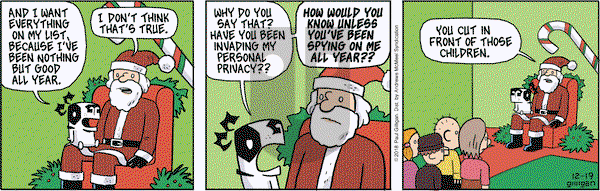 Pooch Cafe on Wednesday December 19, 2018 Comic Strip
