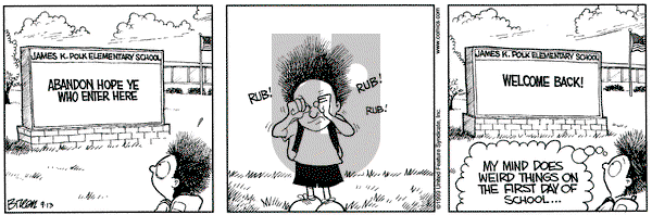 Grand Avenue on Monday September 13, 1999 Comic Strip