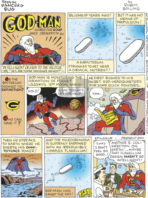 Tom the Dancing Bug on Saturday December 10, 2005 Comic Strip