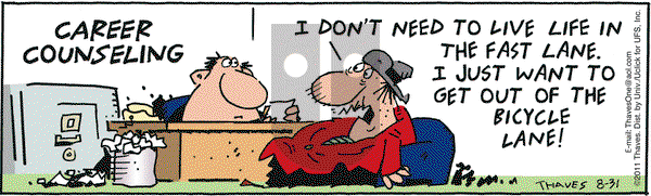 Frank and Ernest on Wednesday August 31, 2011 Comic Strip