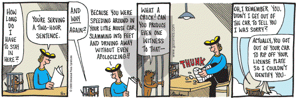 Overboard - Monday March 10, 2008 Comic Strip