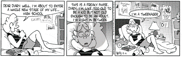 Luann - Saturday September 4, 1999 Comic Strip