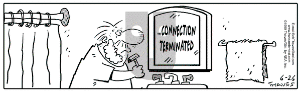 Frank and Ernest on Saturday June 26, 1999 Comic Strip