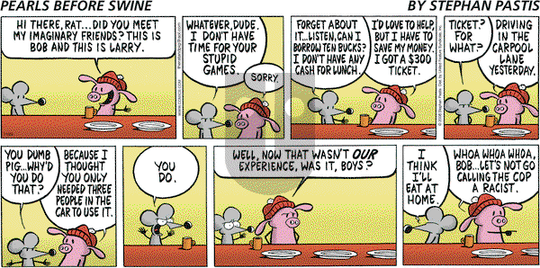 Pearls Before Swine on Sunday November 23, 2008 Comic Strip