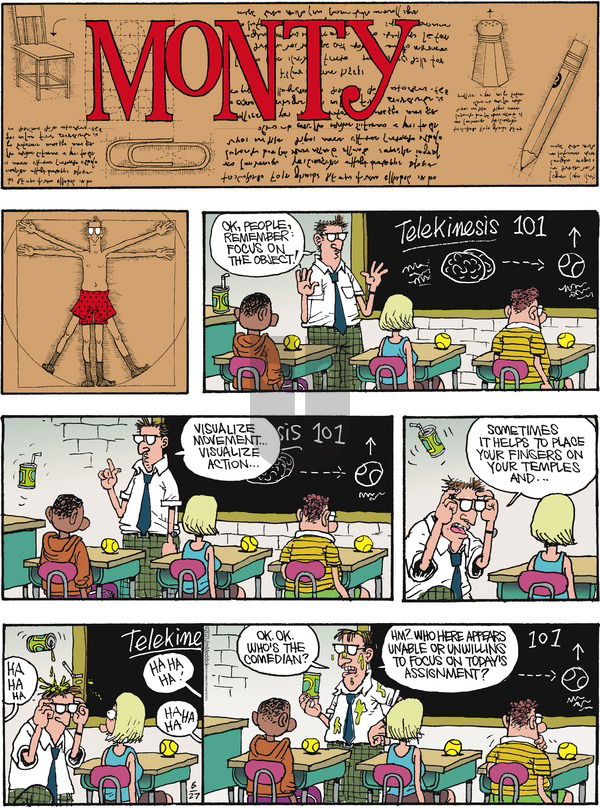 Monty on Sunday June 27, 2021 Comic Strip