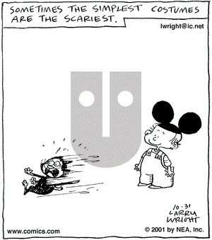 Kit 'N' Carlyle on Wednesday October 31, 2001 Comic Strip