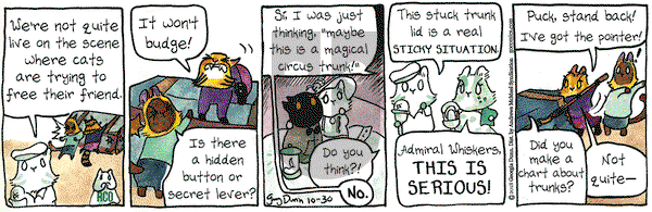 Breaking Cat News on Tuesday October 30, 2018 Comic Strip
