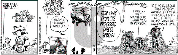 Over the Hedge on Monday April 5, 2004 Comic Strip