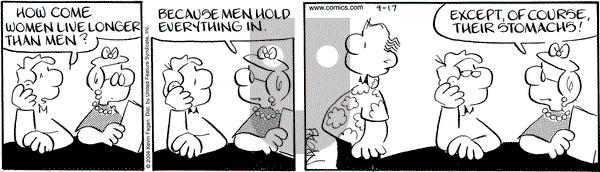 Drabble on Friday September 17, 2004 Comic Strip